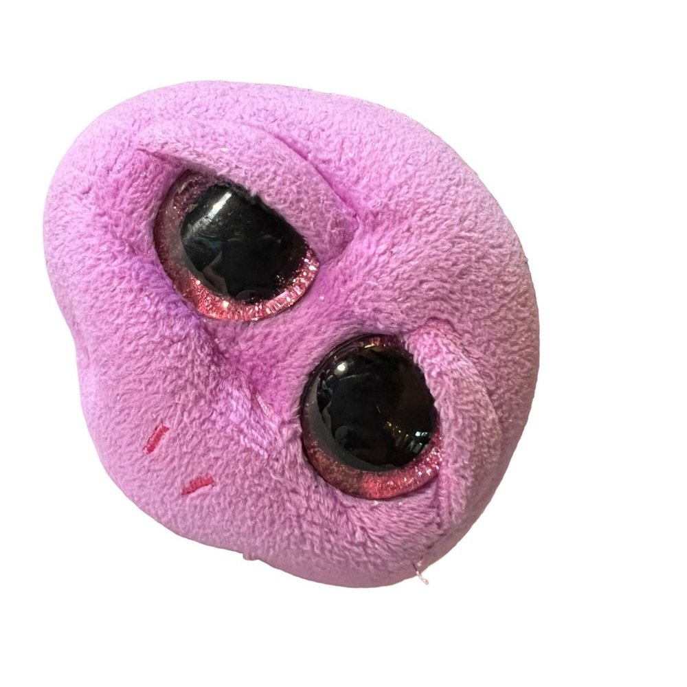 Ty Beanie Boo Slow-Poke Turtle Plush Pink Purple 2014 Stuffed Animal Toy